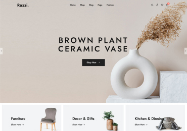 Shopmax Home v14 – Furniture e-ticaret sitesi demosu