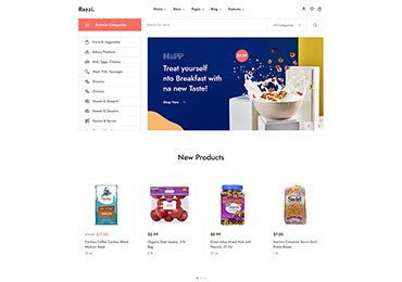 Shopmax Home v31 – Grocery e-ticaret sitesi demosu