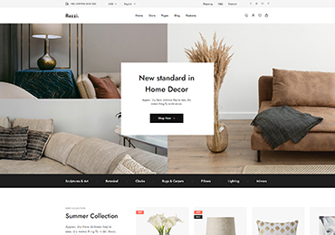 Shopmax Home v36 – Decor e-ticaret sitesi demosu